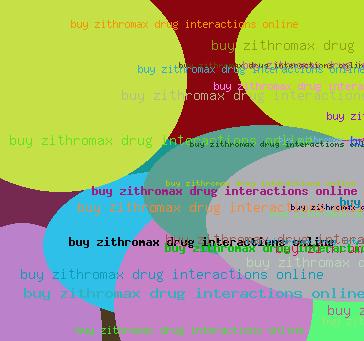 Buy zithromax drug interactions online