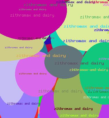 Zithromadx And Dairy