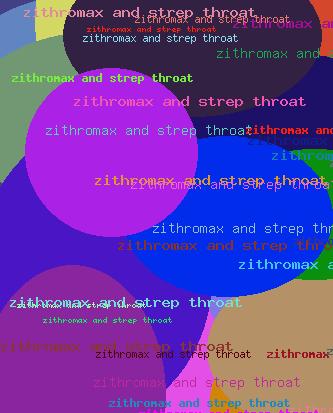 Zithromax and strep throat